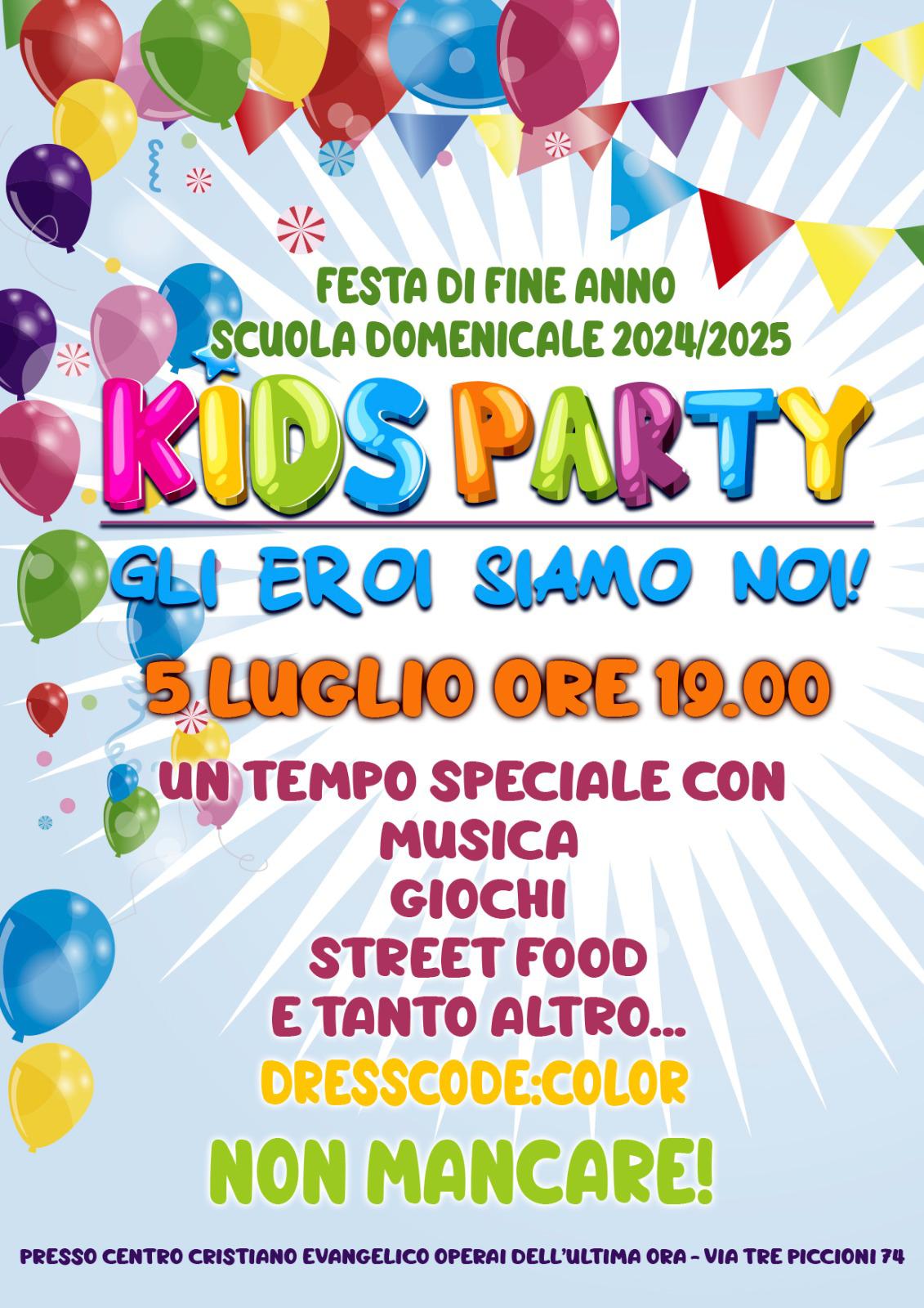 KIDS PARTY 2025