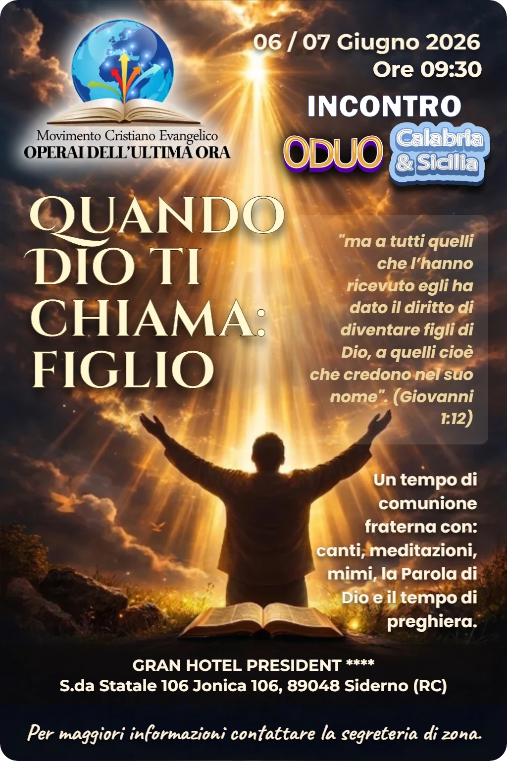 ODUO CALABRIA & SICILIA 2026